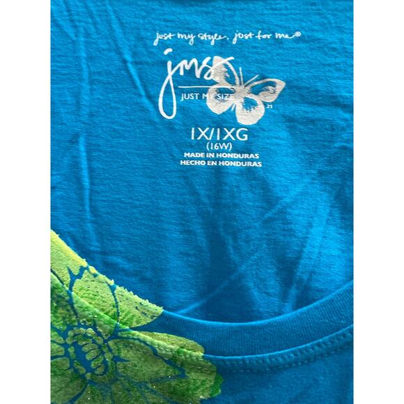 JMS bundle of four whimsy dress tees longer length NWT plus sz 1X 16W - Picture 3 of 16